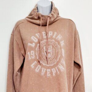 NWT- Victoria's Secret "PINK" Everyday Campus Pillover Sweatshirt Hoodie- XSmall